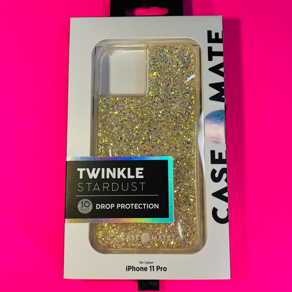 Casemate iPhone 11 Pro Twinkle Stardust Drop Protection Case - Picture 1 of 4